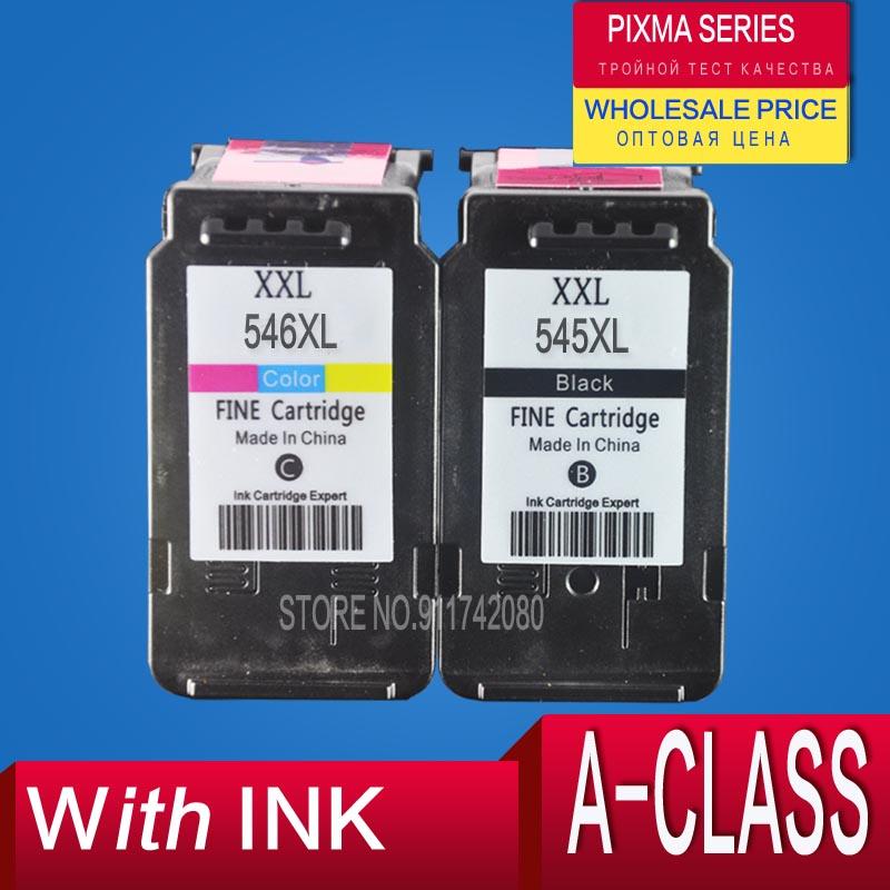 For Canon MG2555S MG 2555S Ink Cartridge Pixma Printer Cartridges High Yield PG545