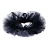 Women Renaissances Elizabethan Mesh Ruffle False Collar Vintage Small Neck Ruff Ties Up Detachable Chokers Shawl Wrap