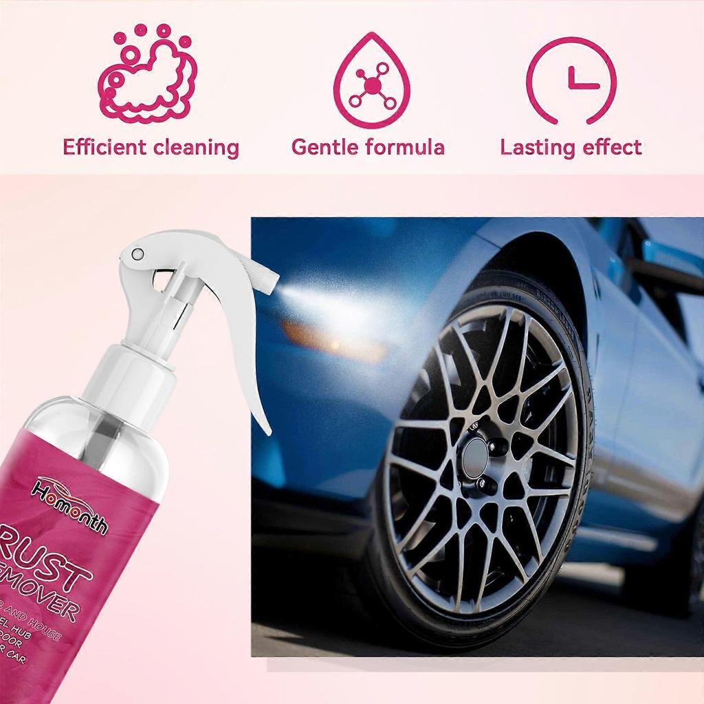 Limited time!!Homonth Car Rust Remover Multifunctional Rust Cleaner For Car Wheel Hubs, Handles, And Parts