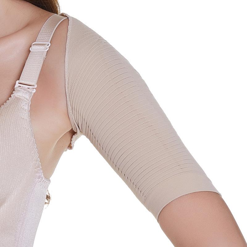 Women'S Shapewear Butterfly Sleeves Shoulder Pads Liposuction Thin Arms Shapewear Arms Long Sleeves Arm Corsets Humpback Prevent