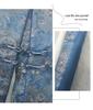 Women's Blue Brocade Jacquard Vest - New 2026 Chinese Style with Frog Buttons, Sleeveless Elegance for Spring