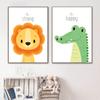 Canvas Posters And Prints Wall Pictures Baby Children'S Room Decoration Animal Prints Inspirational Posters Home Decor Posters No Frame