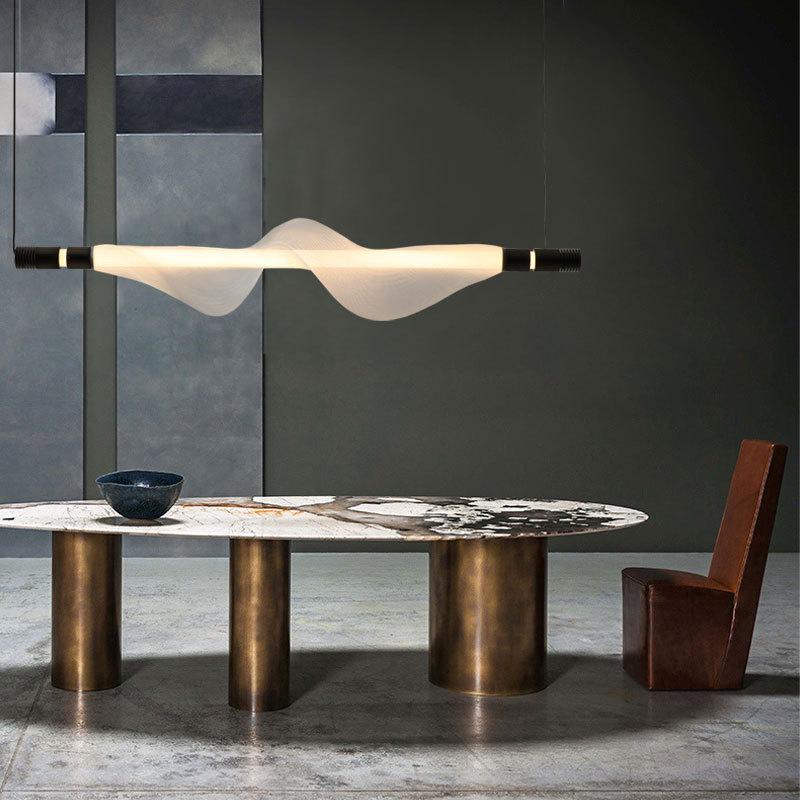 Designer Hollow-out Pendant Lamp For Artistic Living Room