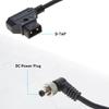 DTAP Male/V Port to DC2.5/2.1 Male for Atomos Monitors Camera Power Conversion