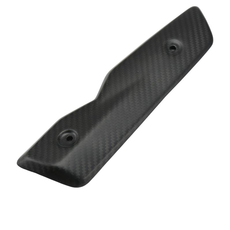 Carbon Fiber Heat Shield Fairing For Kawasaki Z900 Motorcycle Exhaust Pipe Heat Shield Guard Carbon Fiber Pattern
