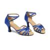 Mädchen Satin Latein Tanzschuhe Ballsaal Damen Tango Performance Schuhe 5CM/7CM