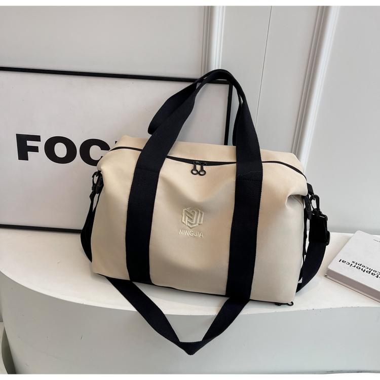 Short-Distance Travel Bag Men's Portable Large Capacity Luggage Bag Women Multi-Functional Sports Yoga Bag Dry Wet Separation Storage Bag