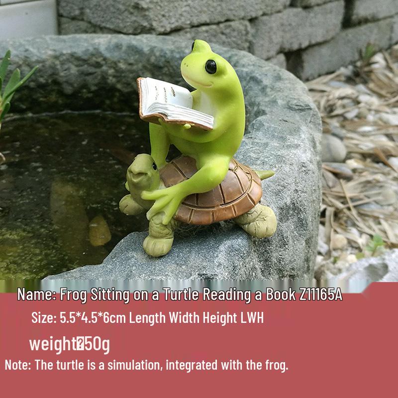 Creative Frog Ornament Flower Pot - Cute Toad for Car Decoration or Gift for Men & Women, Perfect for Teacher's Day