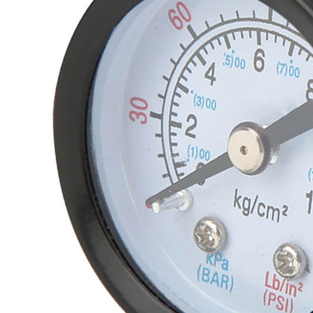 Air Compressor Pressure Gauge Pressure Gauge Air Compressor Pressure Gauge Y40 Iron Shell Instrument Pressure Measuring Meter