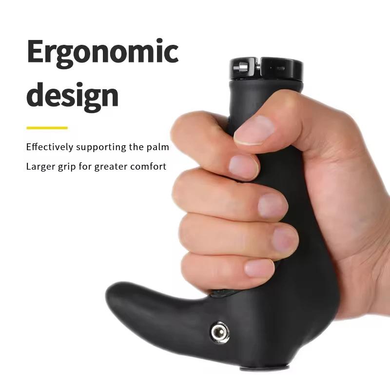 TPR Rubber Integrated Cycling Ergonomics Bicycle Handlebar Grips Shock Absorption MTB BMX Mountain Bicycle Handlebar Grips