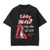Rap Rock Limp Bizkit UK Europe Tour T-shirt Men Women Summer Washed Vintage Cotton Nostalgic Tee Streetwear
