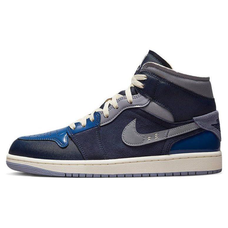 Jordan 1 Mid Se Craft Obsidian French Blue Ashen Slate White DR8868-400