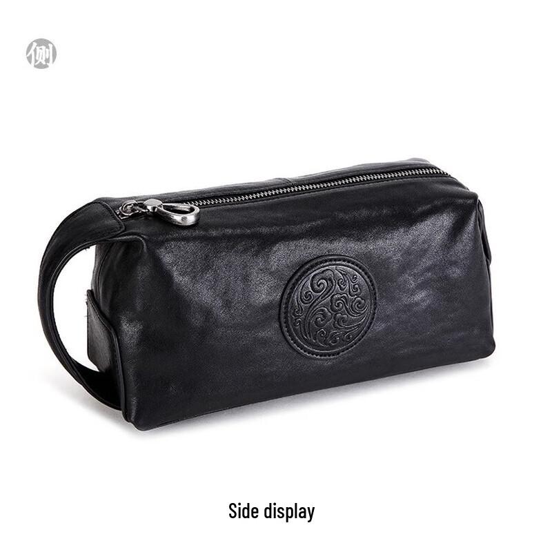 SCHWARZETIENNE Men s Business Genuine Leather Clutch Bag Large 10