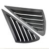 Triangle louver shark gill shaped rear window decorative window vent for Ford Focus MK2 2005-2013 hatchback 4D