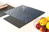 TAGLIERE IN VETRO 40x30 GOCCE