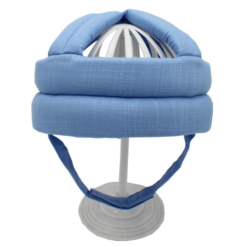 Cotton Infant Toddler Safety Helmet Baby Kids Head Protection Hat for Walking Crawling Baby Learns To Walk The Crash Helmet