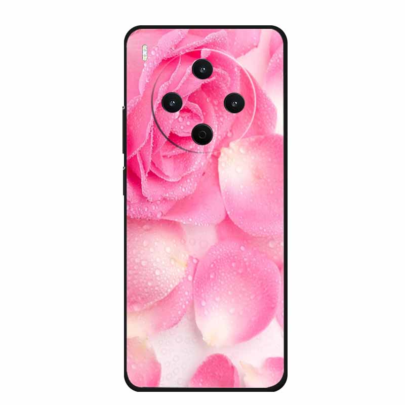 Black Silicone Case For Vivo Y500 Pro 5G 2025 Case Cartoon Cat Soft Back Cover For Vivo Y500 Pro Phone Case 6.67" Fundas Coque