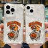 Phone Case: 2D Flat Suitable for iPhone 18 17 16 15 14 13 Pro, Transparent Corners Protective Case, Rock Skull, Christmas and Halloween Gifts