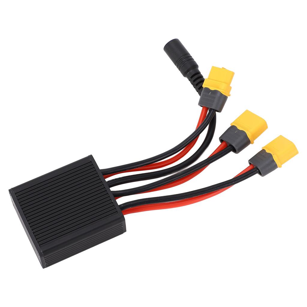 Dual Battery Parallel Module Adapter 20V‑72V Dual Battery Connector Adapter Increase Capacity Battery Discharge