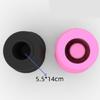 Resin Vase Silicone Mold Donuts Vase Resin Casting Mold for Makeup Brush Holder