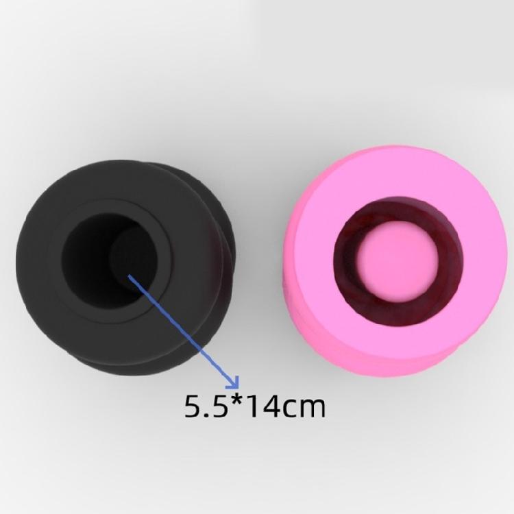 Resin Vase Silicone Mold Donuts Vase Resin Casting Mold for Makeup Brush Holder