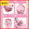 COOKER KING Portable  Insulated Cup Children's Straw Cup Thermos Mug Stainless Steel Vacuum Flask Cold&Hot Sports Cup Water Mug