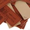 20 Pcs DIY Embossed Tag With Holes Sewing Clothes Patches