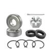 Rear Spline Axle Shaft Replacement For EZGO RXV Golf Cart-Golf Cart Passenger Side With Bearing Seal Kit 620341 614209 Part