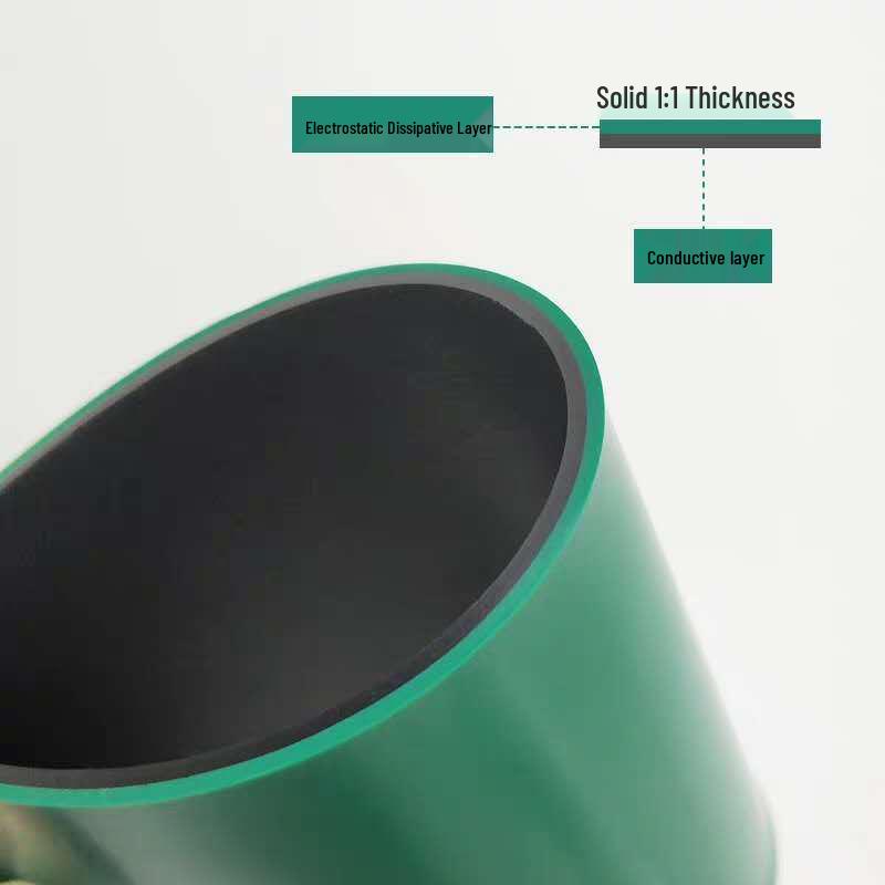 Green-Black Double Layer ESD Safe Work Mat, 2-3-5mm, Sulfur-Free, Anti-Static for Computing Center Maintenance