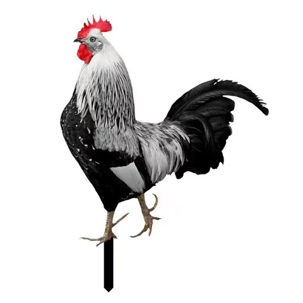 Garden Statues Ornaments For Hahn Chicken Decorations Sculptures Yard Art Outdoor Decorations Rooster Statue Art Deco