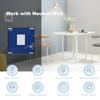 BSEED Wifi 1/2/3Gang Touch Smart Switches Function Parts Tuya Smart Life App Compatible EU Socket Glass Front Panels Spare Parts