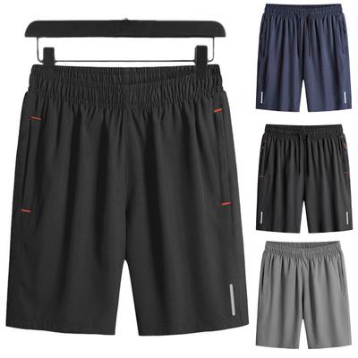 Eisseiden-Shorts, Kordelzug, feuchtigkeitsableitend, atmungsaktiv, lässige Eisseiden-Sportshorts, Sportbekleidung
