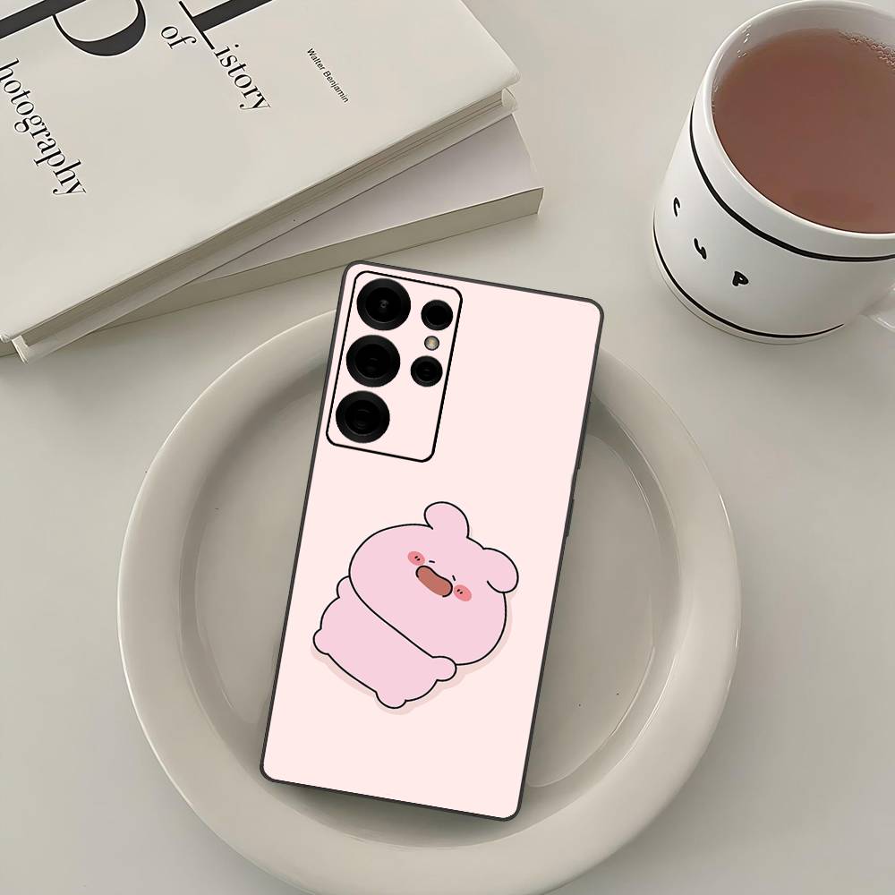Cartoon A-Asamimichan Phone Case For Samsung S 24 Fe 25 Ultra Plus 20 Lite 21 30 22 23 24 22 Ultra 5G Fundas