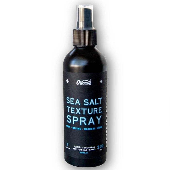 [O Douds] Sea Salt Spray 200ml – Volume, Matte Finish – Green Tea & Bergamot – Styling for Men & Women