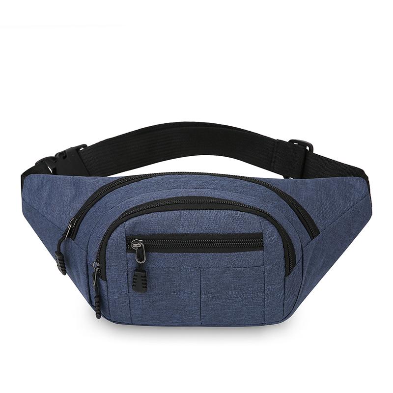 Unisex Waist Fanny Bag Men Breast Package Waterproof Outdoor Sports Bag Pouch Waist Bag Fanny Pouch Crossbody Banana Bag