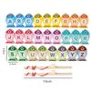 Kids Wooden Fishing Game Toys Gifts Early Education Alphabet Numeric Cognitive Toys Children Interactive Games Toys For Gifts