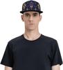 Flat Bill Trucker Hats for Women Men Fashion Comfy Adjustable Mardi Gras Pattern Print Flat Baseball Cap Snapback Cap