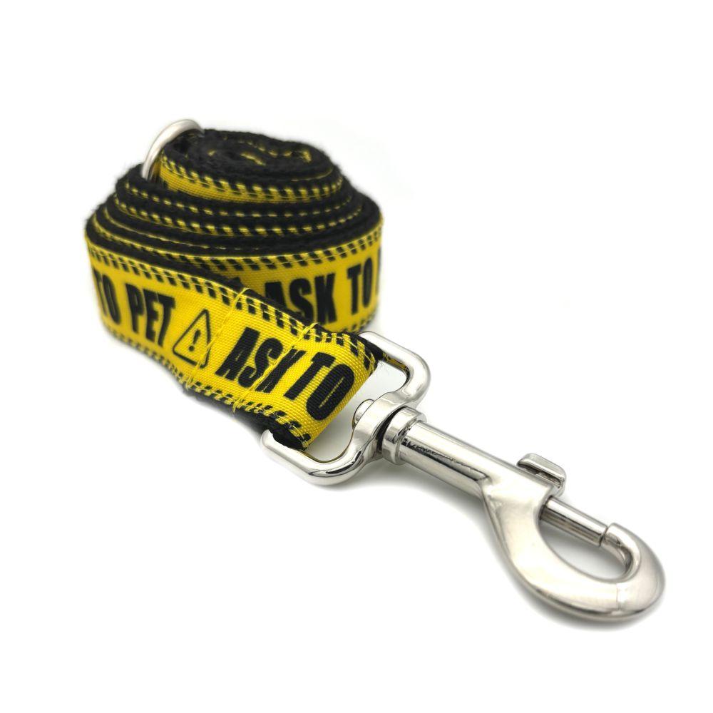 Personalized Pet Collar Warning Sign DO NOT PET I Need Space Custom Puppy Cat Name ID Tag Adjustable Basic Dog Collars 7
