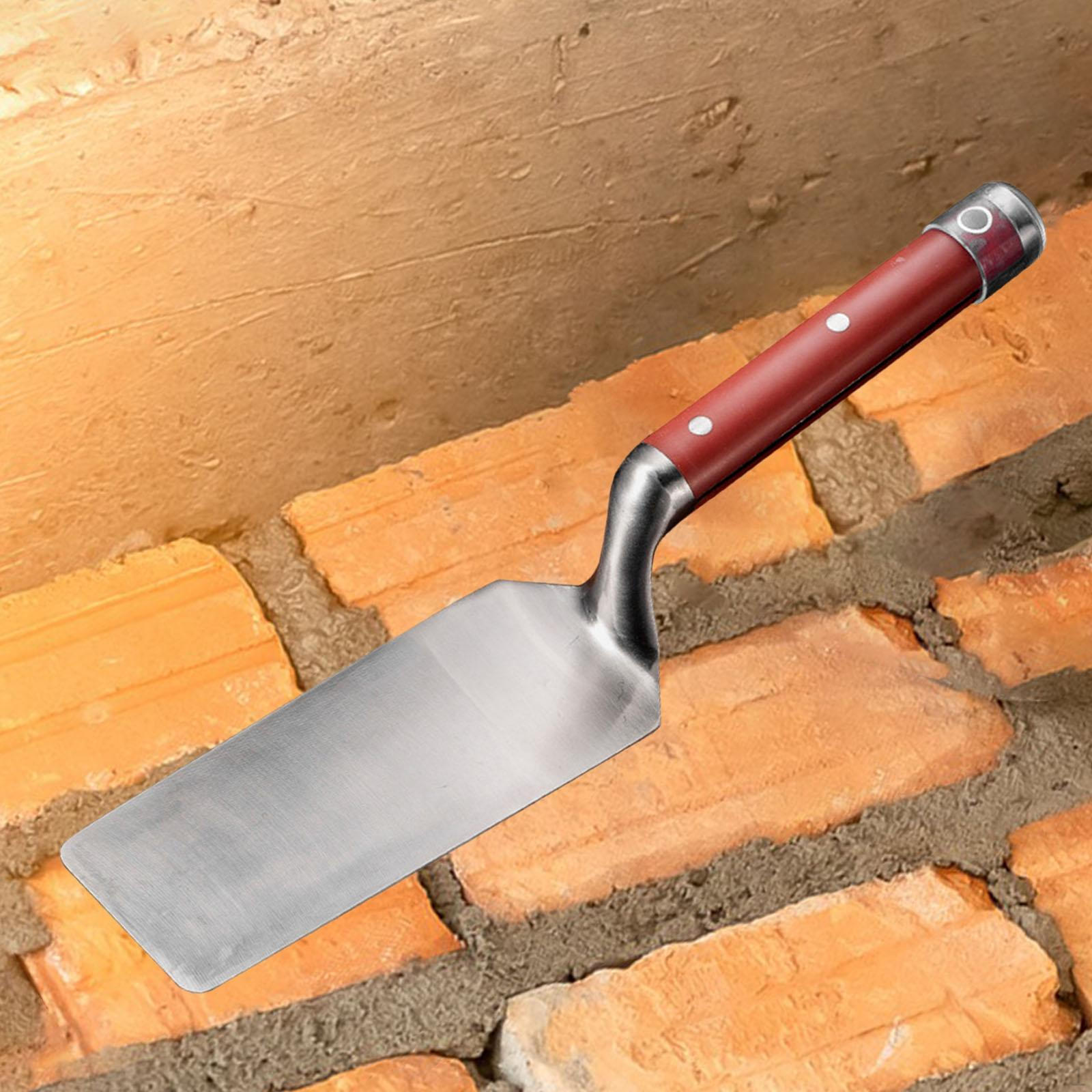 

Строительный инструмент Мастерок каменщика с ручкой Эргономичный Штукатурный Строительный Ручной 62mmx170mm