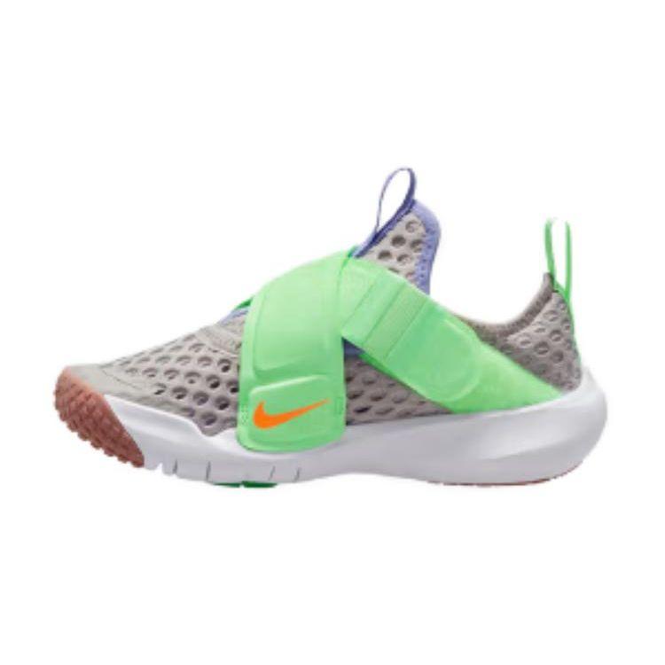 Nike Flex Advance Comfortable Flexible Slip-Resistant Durable Breathable Low-Top Casual Shoes Kids sneaker Gray Green White DC9370-013