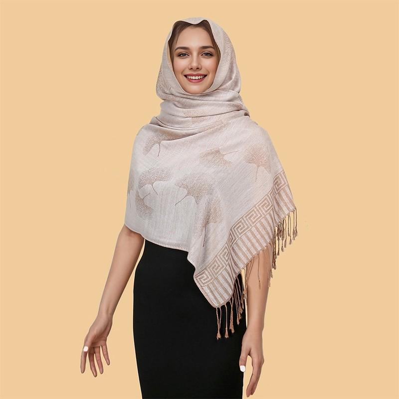 Luxury Thick Cashmere Scarf Women Print New Wraps Pashmina Travel Poncho Warm Blanket Winter Bufanda Shawl Female Stoles