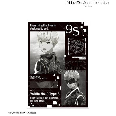 Nier Series Anime Nier Automata Ver1.1a  9s Ani Art Black Label A3 Matte Processing Poster