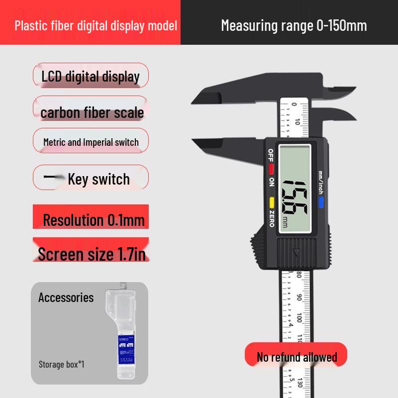 RONGYU 150mm Digital Stainless Steel Caliper