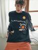 FLATWAVE IN SEOUL Elva Print Longsleeve T-Shirt Black