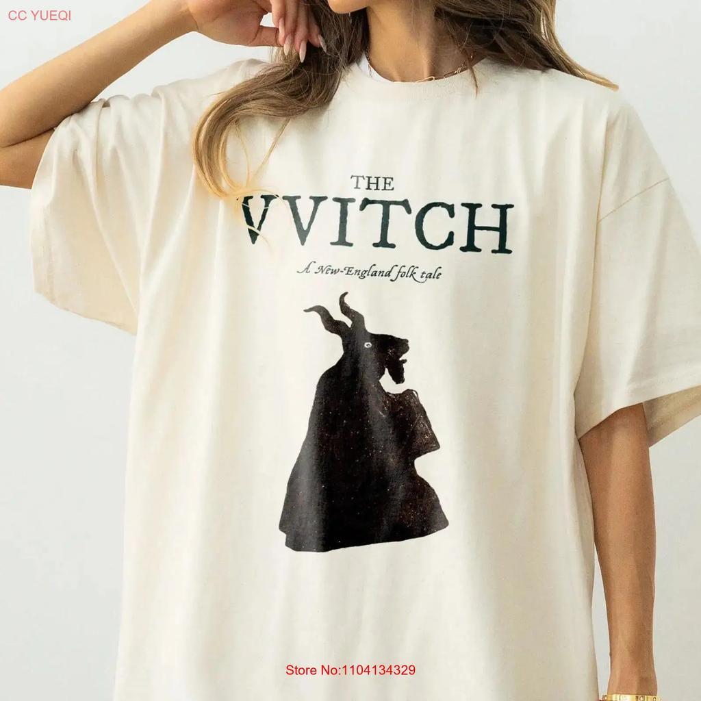 The Witch T Shirt A24 Folk Horror Black Phillip Goat Robert Eggers Inspired Cult Movie Apparel For Fan Vintage