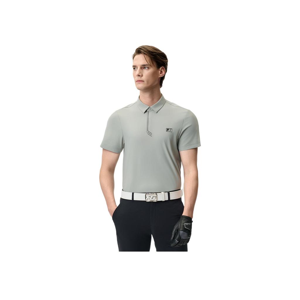 New FILA Golf Series SS25 Polo Shirt Men's Dome Gray GY A11M525201F-GY