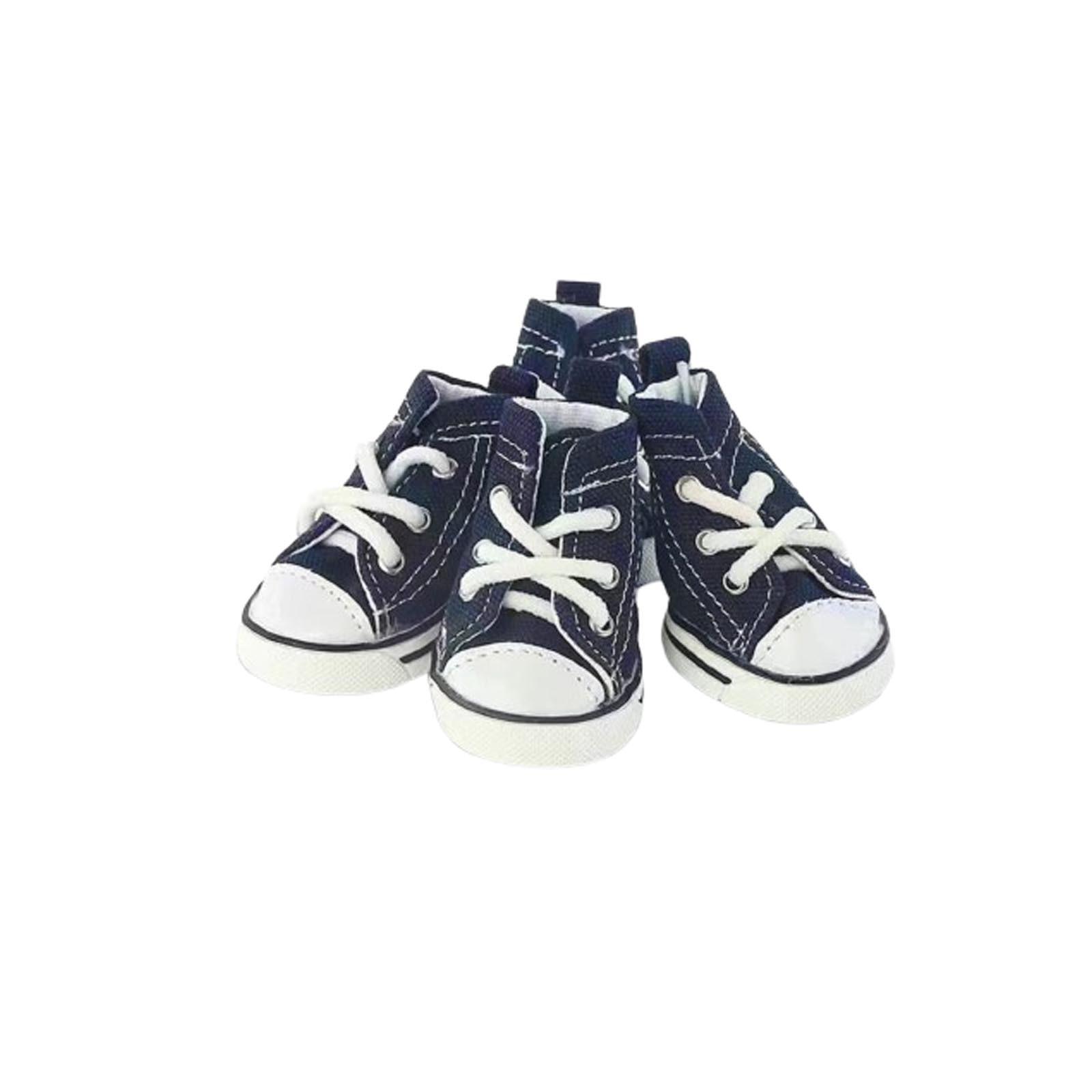 

Взуття для собак Взуття для тварин Нековзке Зносостійке Товари для тварин Чехли для лапок для собак 2 темно-синього кольору