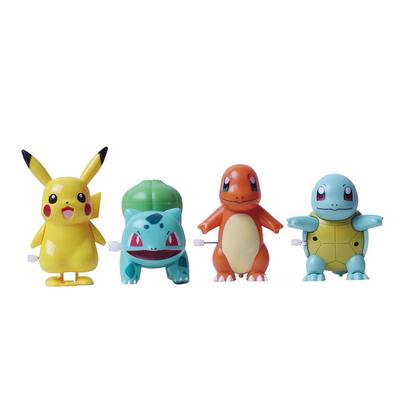 Pokemon 1st Generation Wind-up Figure, Mixed Colors, Popular Korean Toddler Toys