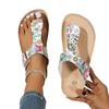 Cool slippers summer ladies flip-flops 44 large size women's slippers beach slippers