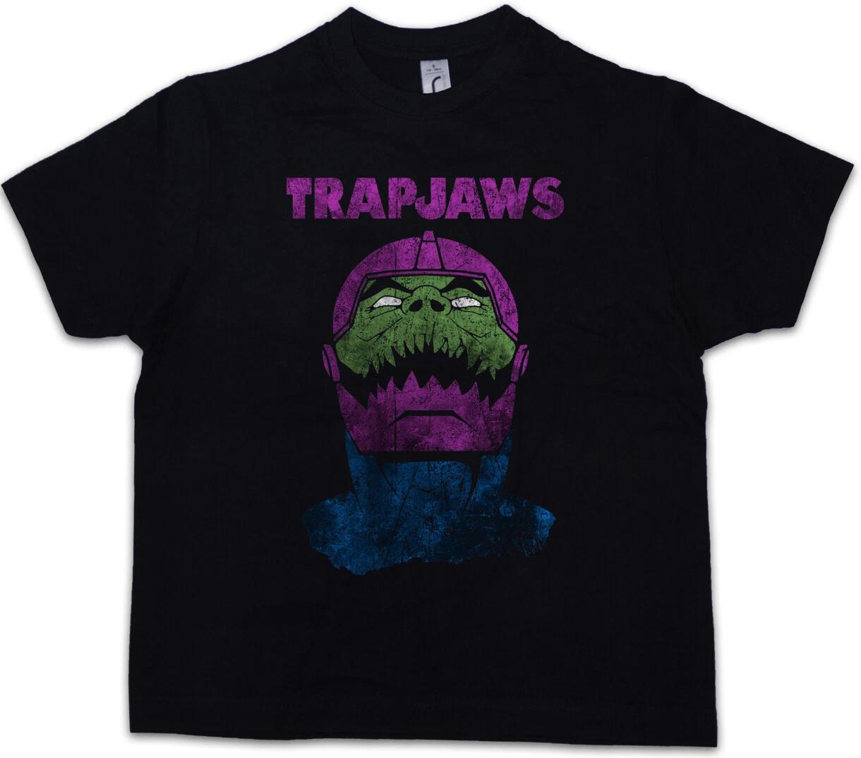 TRAPJAWS Kids Boys T-Shirt Trap Jaw Masters of the He Battle Universe MOTU- 150